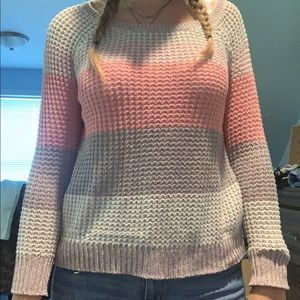 Striped American Eagle sweater